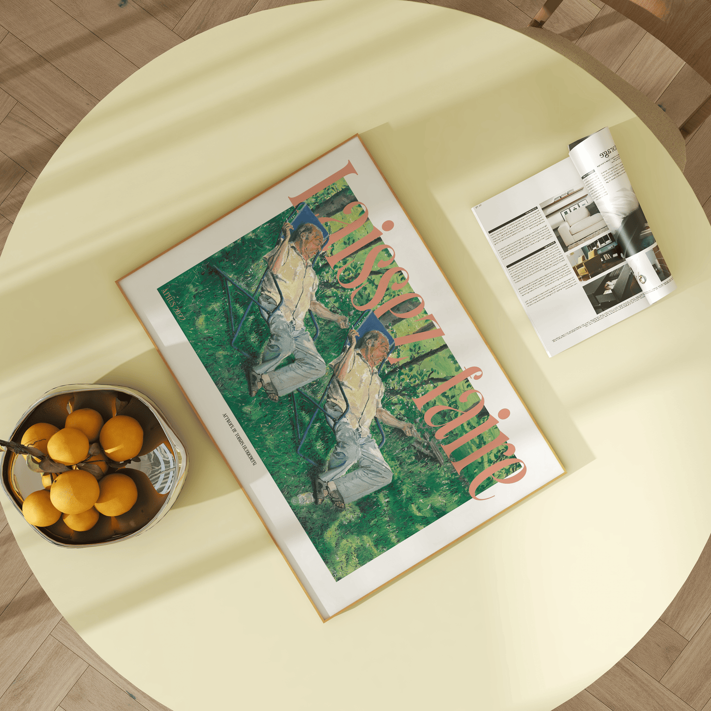 LAISSEZ FAIRE - Art Poster