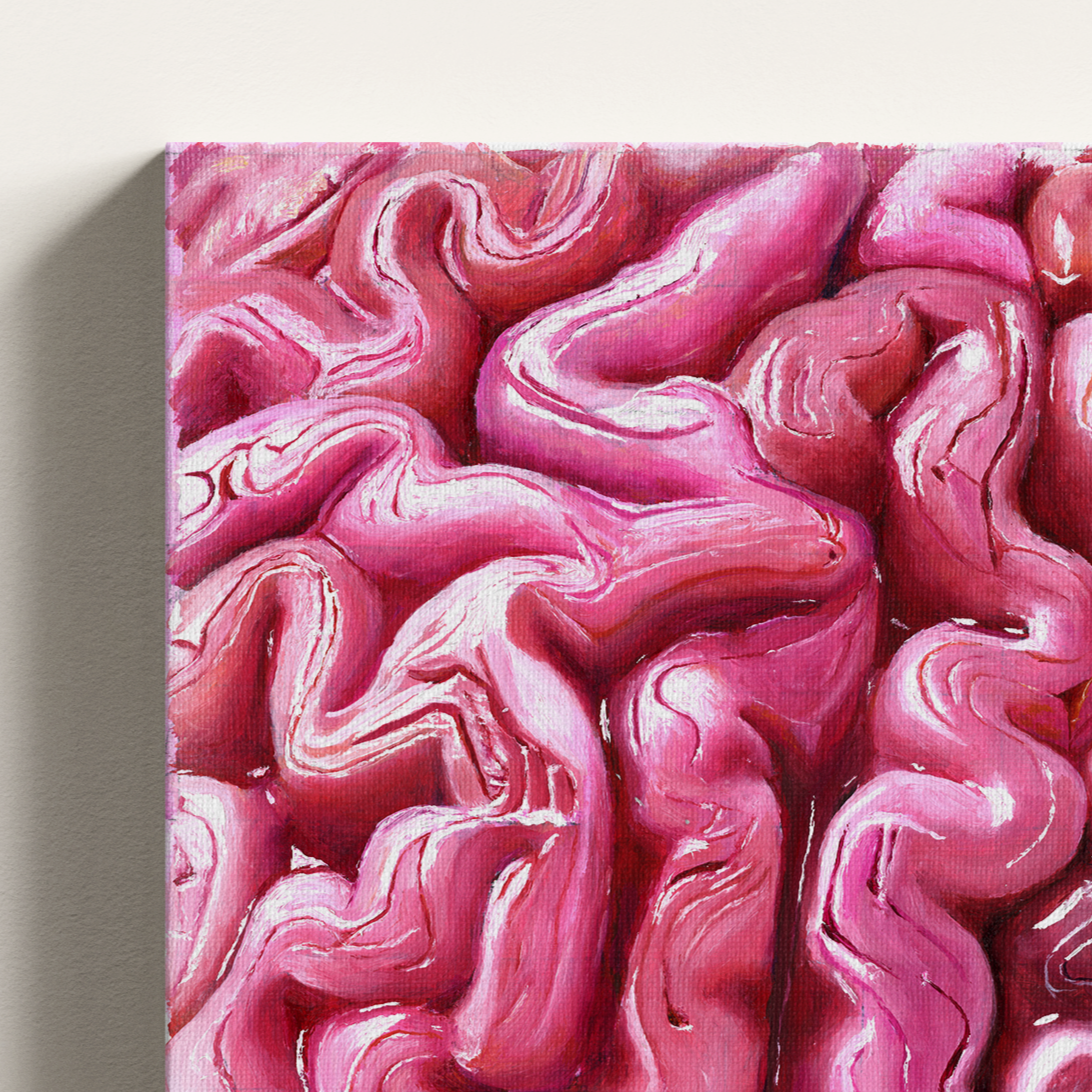 Original Painting "Brainwaves" - by Tobias Hungeberg (30x40 cm)