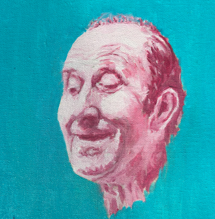 Original Painting "Young Gun" - by Tobias Hungeberg (30x30 cm)