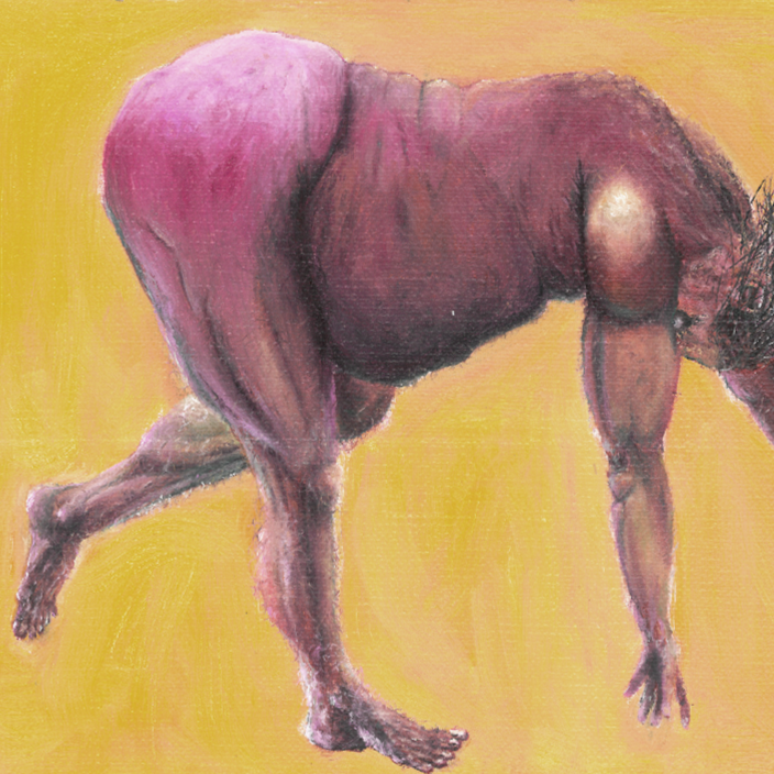 Original Painting "The Fall" - by Tobias Hungeberg (30x40 cm)