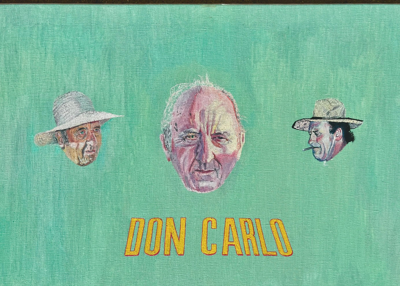 Original Painting "Don Carlo" - by Tobias Hungeberg (83x56 cm)