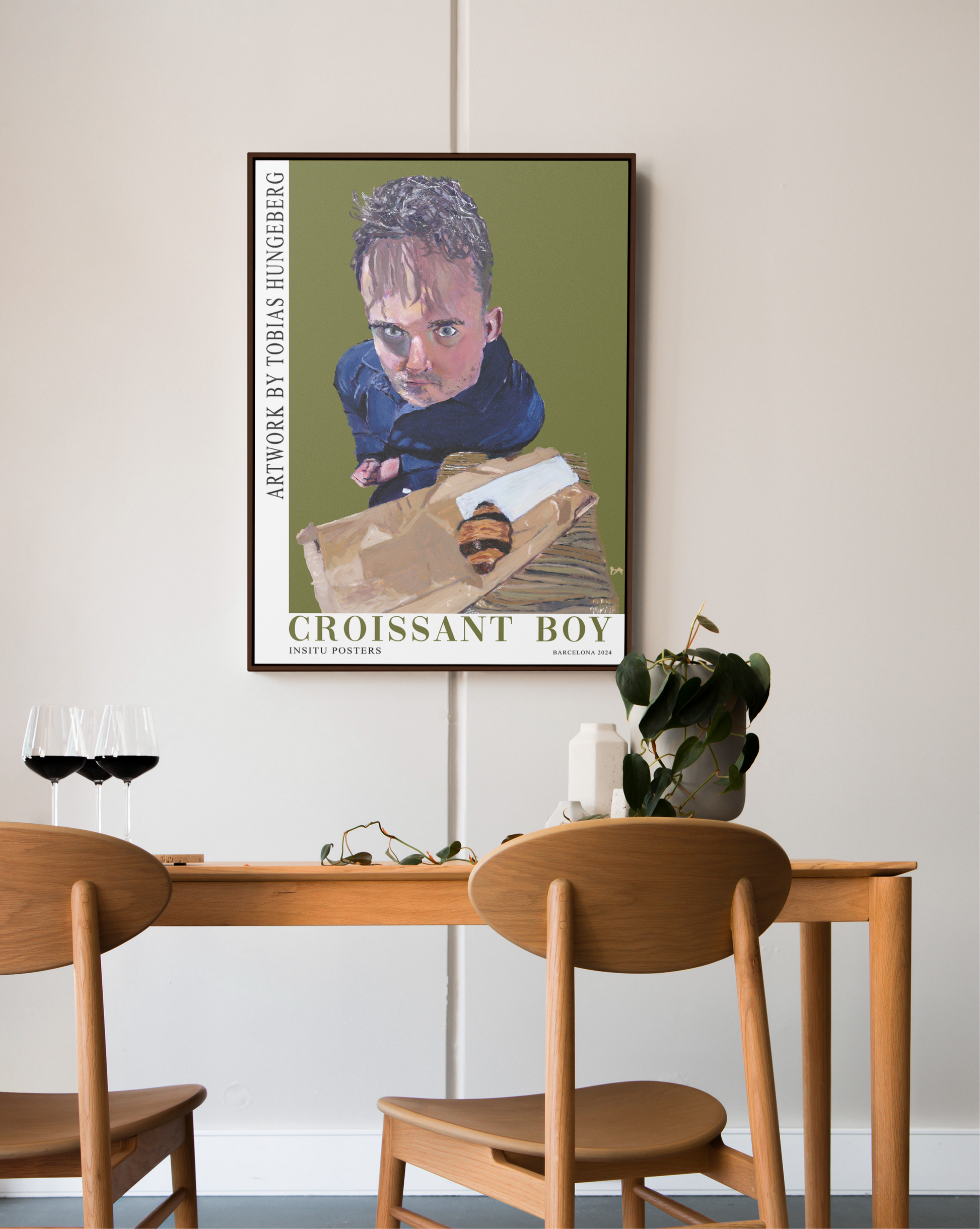 CROISSANT BOY - Art Poster - InSitu Posters