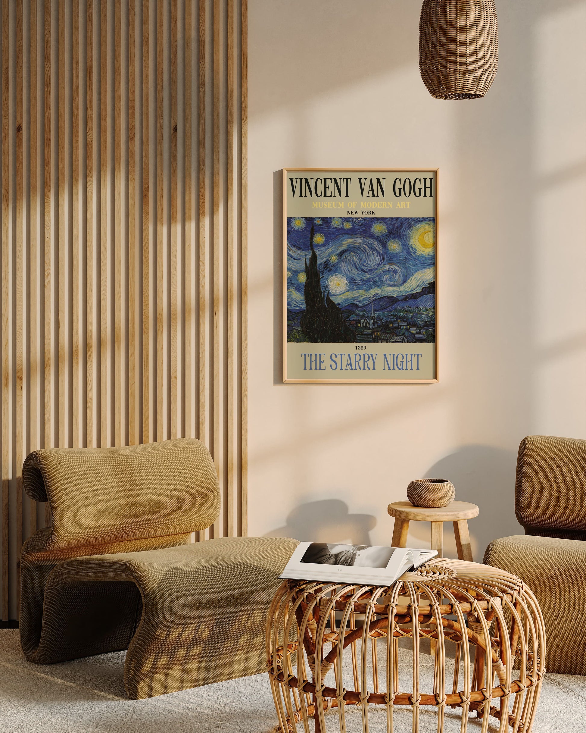 THE STARRY NIGHT, Vincent van Gogh - Art Poster - InSitu Posters