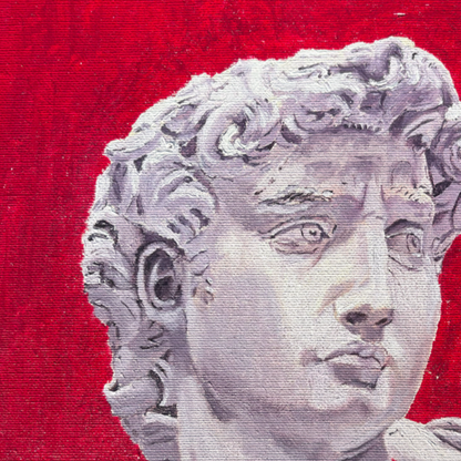 Original Painting "David" - by Tobias Hungeberg (30x40 cm)