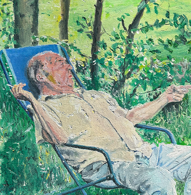 Original Painting "Lassiez Faire" - by Tobias Hungeberg