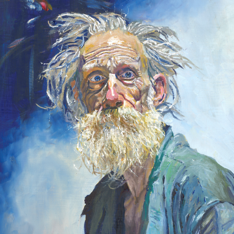 Original Painting "Hoeless" - by Tobias Hungeberg (30x40 cm)
