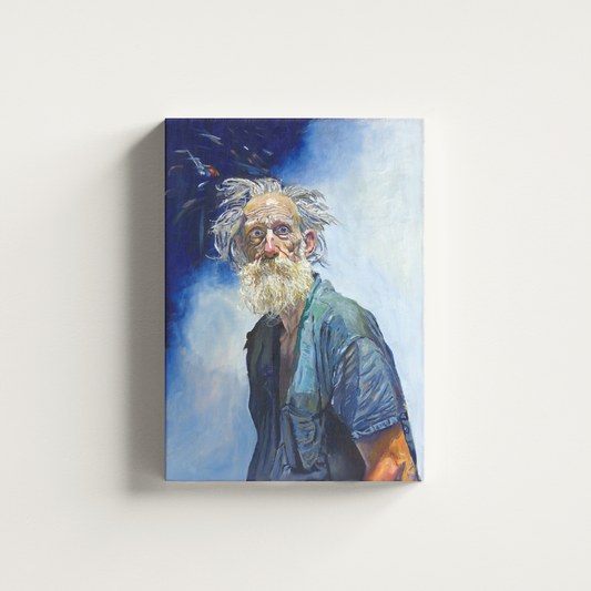 Original Painting "Hoeless" - by Tobias Hungeberg (30x40 cm)