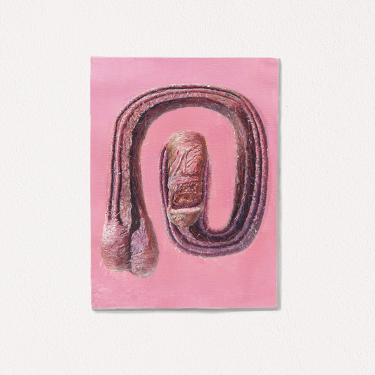 Original Painting "Hysteries Loop" - by Tobias Hungeberg (30x40 cm)
