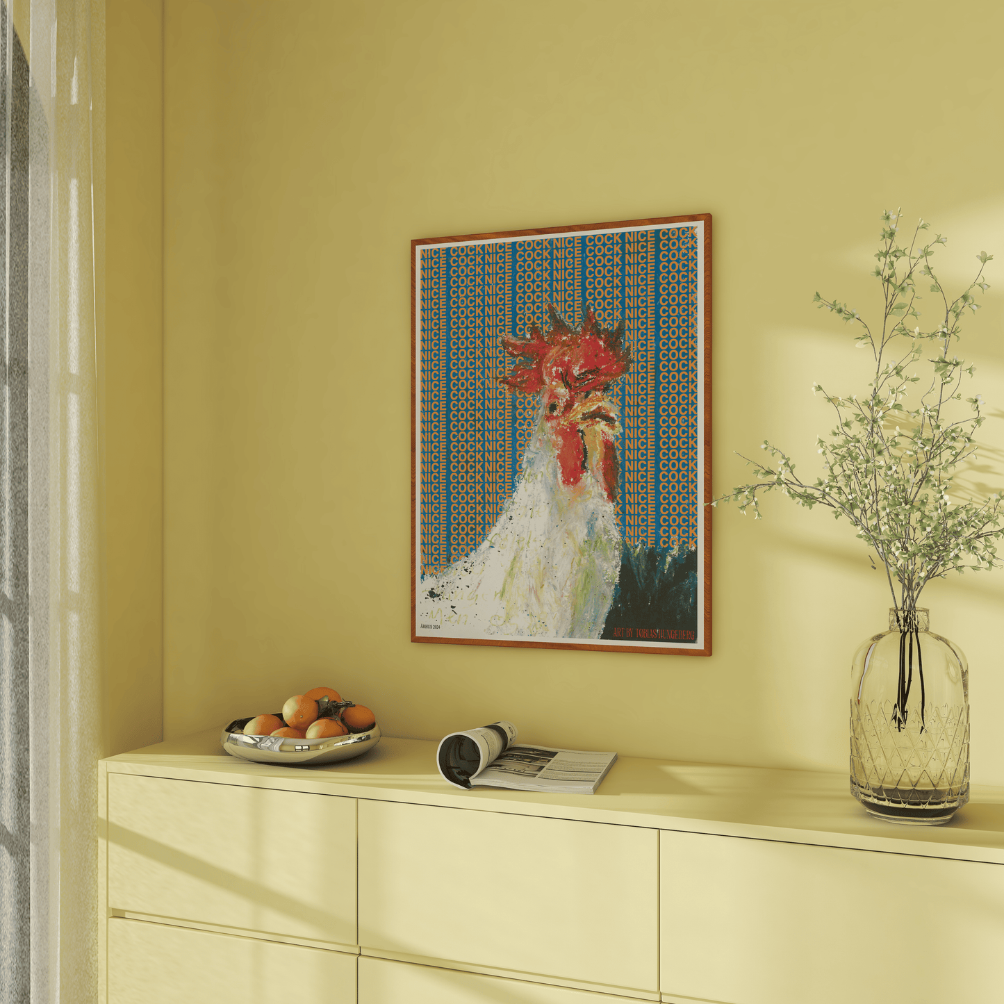 NICE COCK - Art Poster