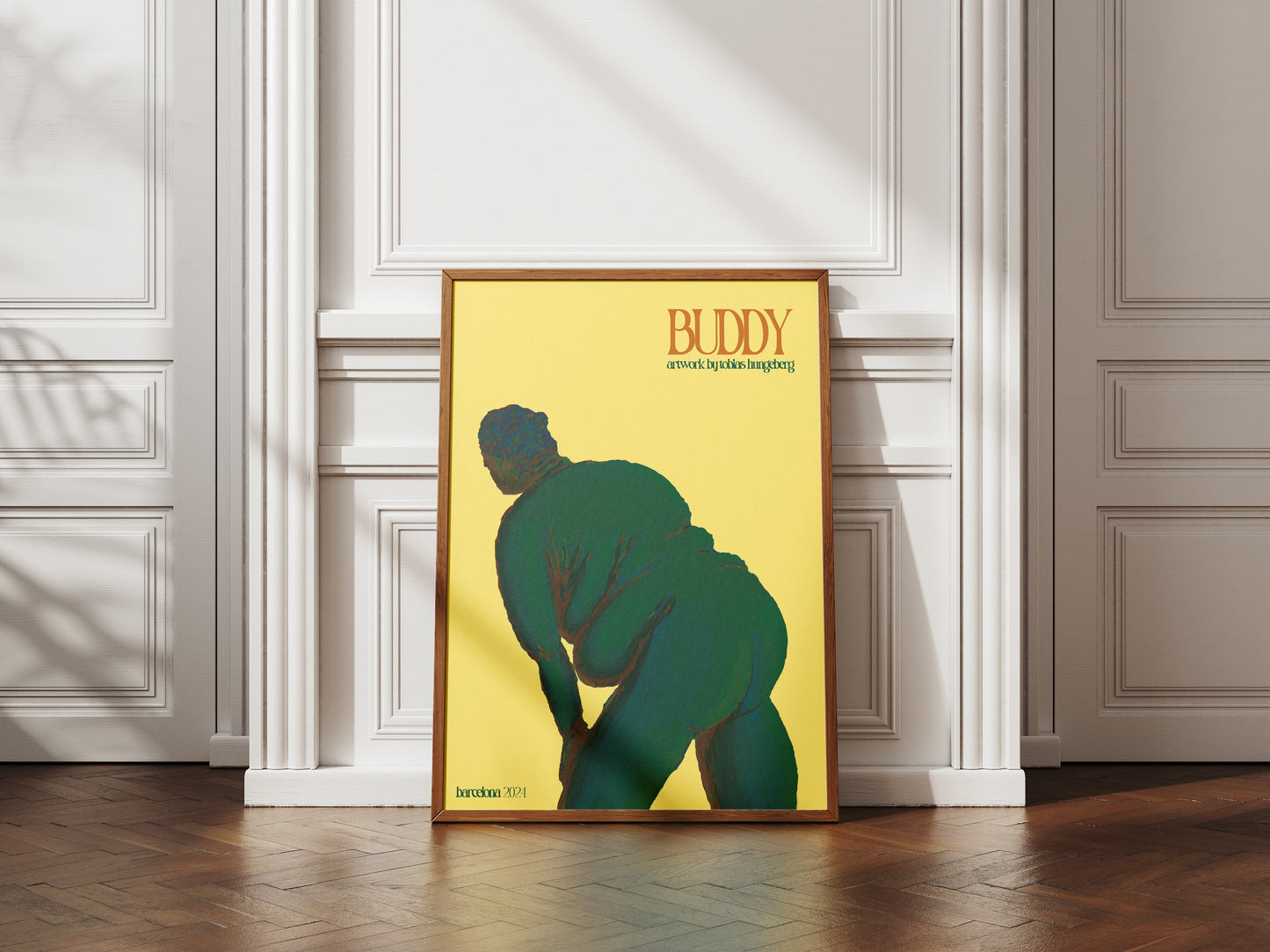 BUDDY (GREEN) - Art Poster - InSitu Posters