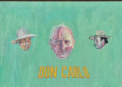 Original Painting "Don Carlo" - by Tobias Hungeberg (83x56 cm)